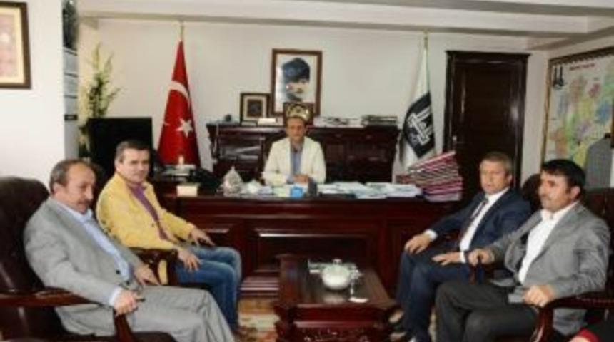 Ak Parti Yakutiye Ve Aziziye İl&ccedil;e Başkanlarından Genel Sekreter Yardımcısı Keskin&rsquo;e Ziyaret