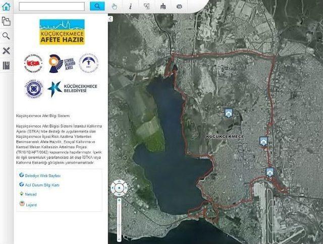 Küçükçekmece Afet Bilgi Sistemi Devrede