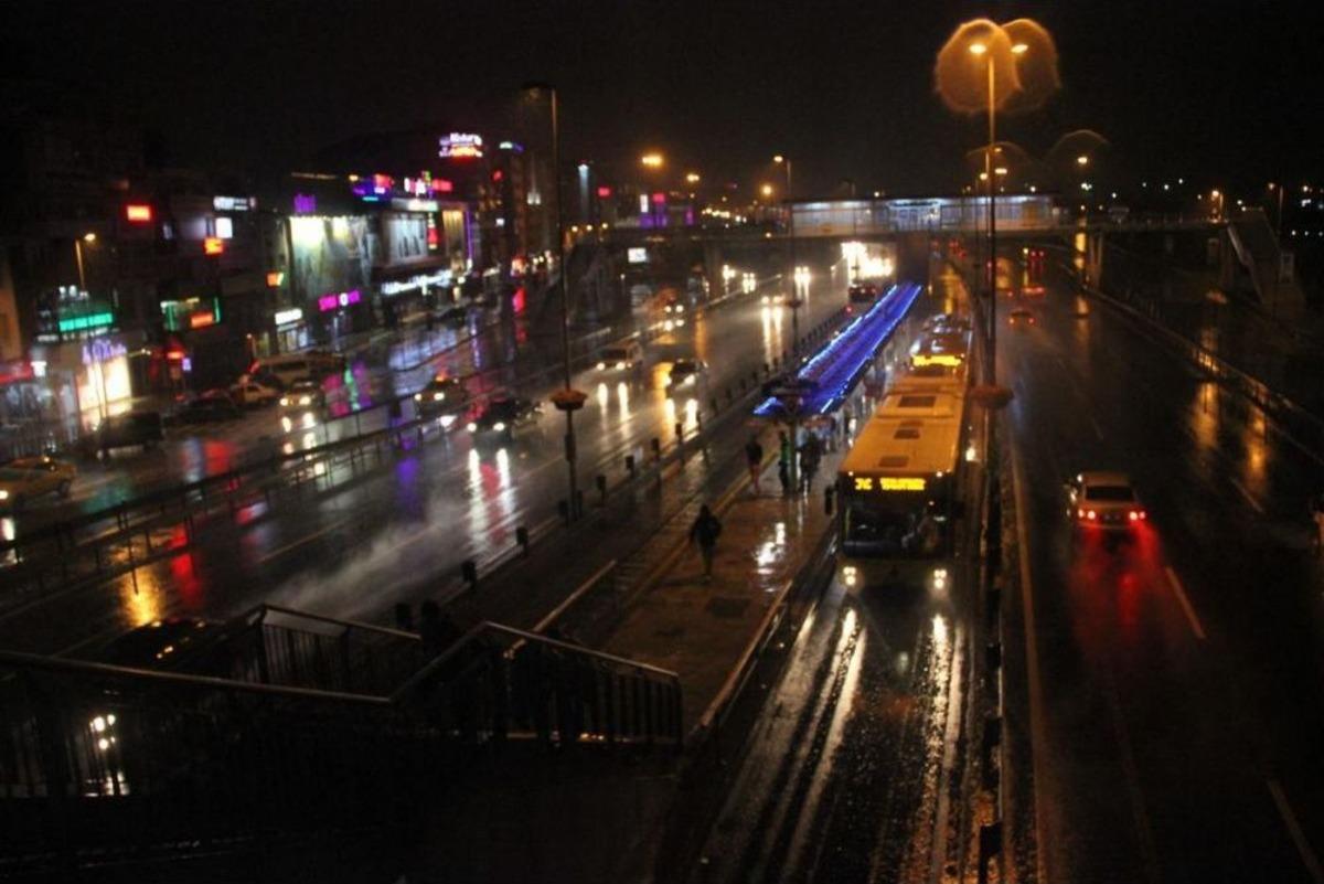 İstanbul'da Sağanak