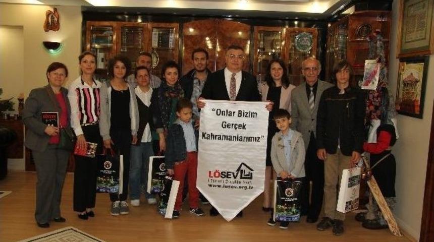 L&ouml;sev&rsquo;den Başkan Kesimoğlu&rsquo;na Ziyaret