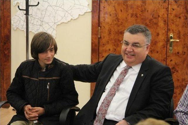 L&ouml;sev&rsquo;den Başkan Kesimoğlu&rsquo;na Ziyaret 1