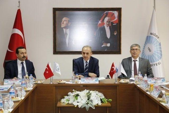 &Uuml;nikop &Uuml;st Kurulu Niğde &Uuml;niversitesi nde Toplandı 1