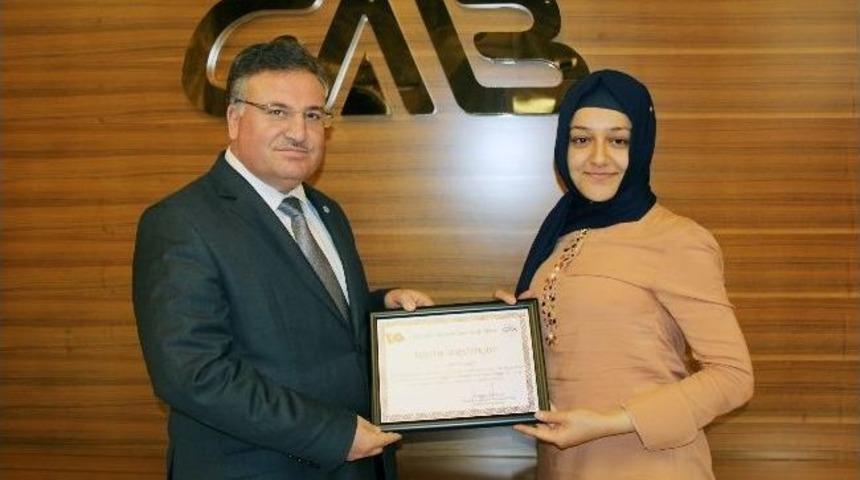 Gahip Kursiyerleri Mezun Oldu