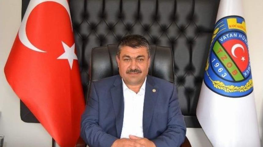 Kocasinan Ziraat Odası Başkanı Abd&uuml;lkadir G&uuml;neş: