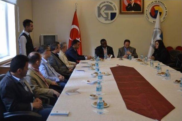 G&uuml;ney Afrika Cumhuriyeti B&uuml;y&uuml;kel&ccedil;isinden Kto&rsquo;ya Ziyaret 1