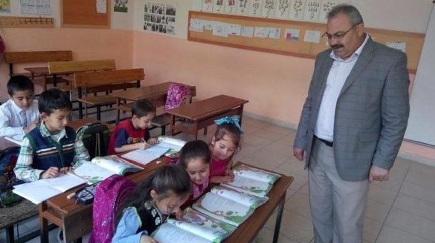 Gediz İl&ccedil;e Milli Eğitim M&uuml;d&uuml;r&uuml; Aydın Okullarda İnceleme Yaptı