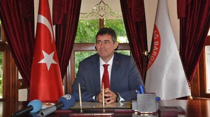 T&uuml;rkiye Barolar Birliği Başkanı Feyzioğlu: