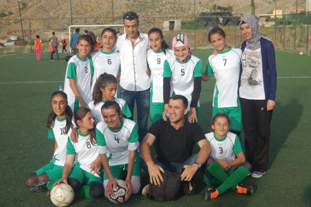 Sason'da "Kızlar Futbol Turnuvası"