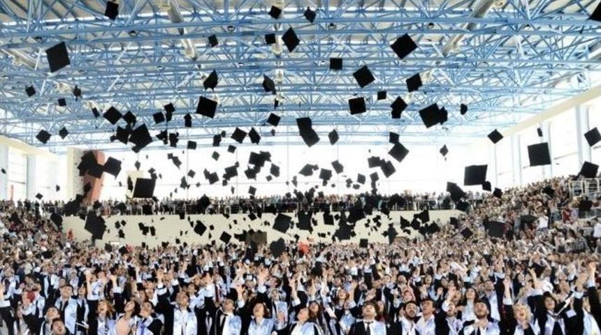 Km&uuml; İibf&rsquo;de Mezuniyet Sevinci