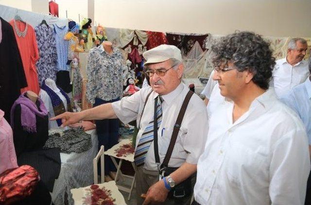 Milas ta Hanımlar El Becerilerini Sergiledi 1