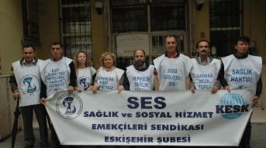 Sağlık&ccedil;ıların N&ouml;bet Tepkisi