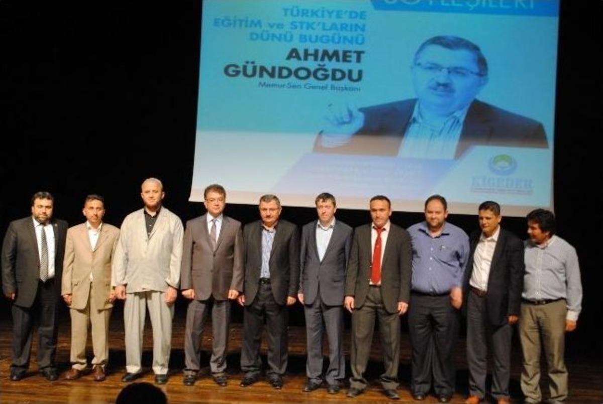 &ldquo;t&uuml;rkiye&rsquo;de Eğitim Ve Stk&rsquo;ların D&uuml;n&uuml; Bug&uuml;n&uuml;&rdquo; S&ouml;yleşisi