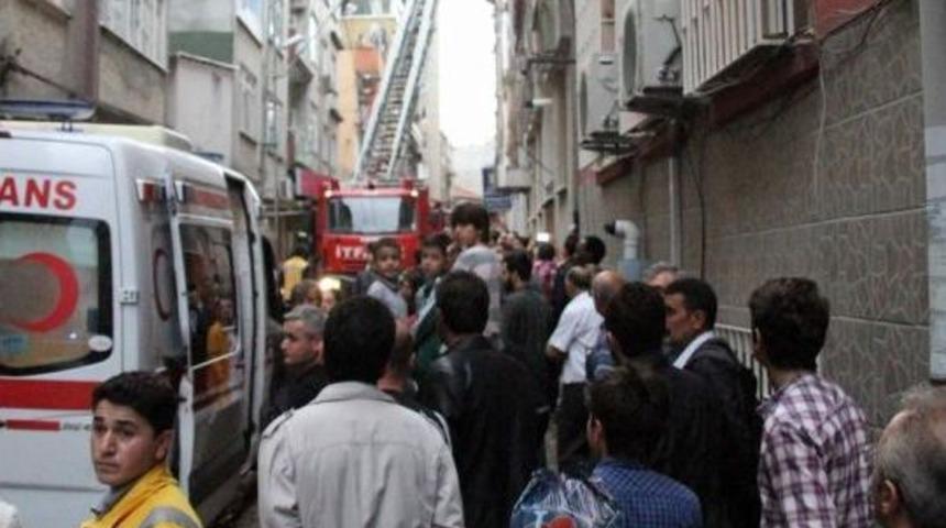 Samsun'da Yangın