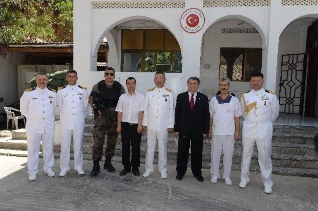 Barbaros T&uuml;rk Deniz G&ouml;rev Grubu Somali&rsquo;de