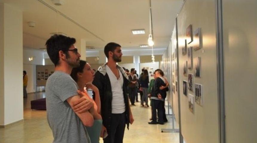 &Ouml;ğrencilerden Soma'ya Destek Sergisi