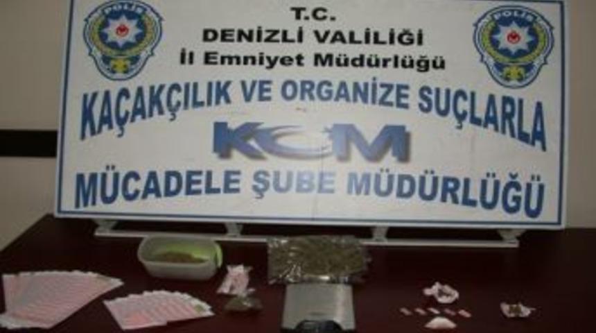 Denizli&rsquo;de Uyuşturucu Operasyonu: 2 Tutuklama