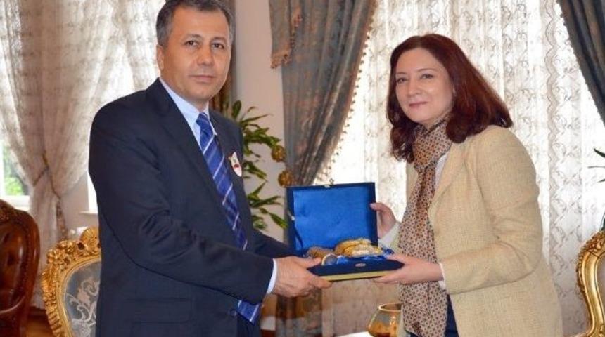 Romanya İstanbul Başkonsolosu Ciamba&rsquo;dan Tekirdağ Valisi Yerlikaya&rsquo;ya Ziyaret