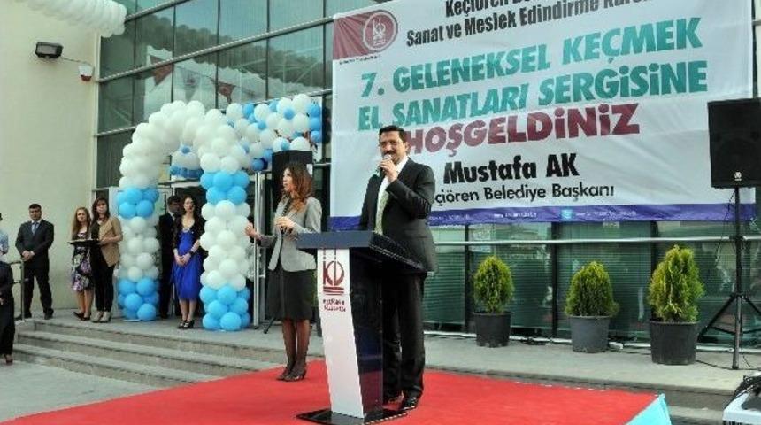 7.geleneksel Ke&ccedil;mek El Sanatları Sergisi A&ccedil;ıldı