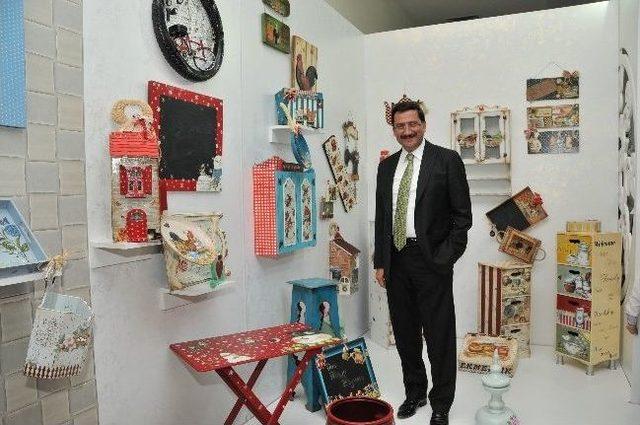 7.geleneksel Ke&ccedil;mek El Sanatları Sergisi A&ccedil;ıldı 1