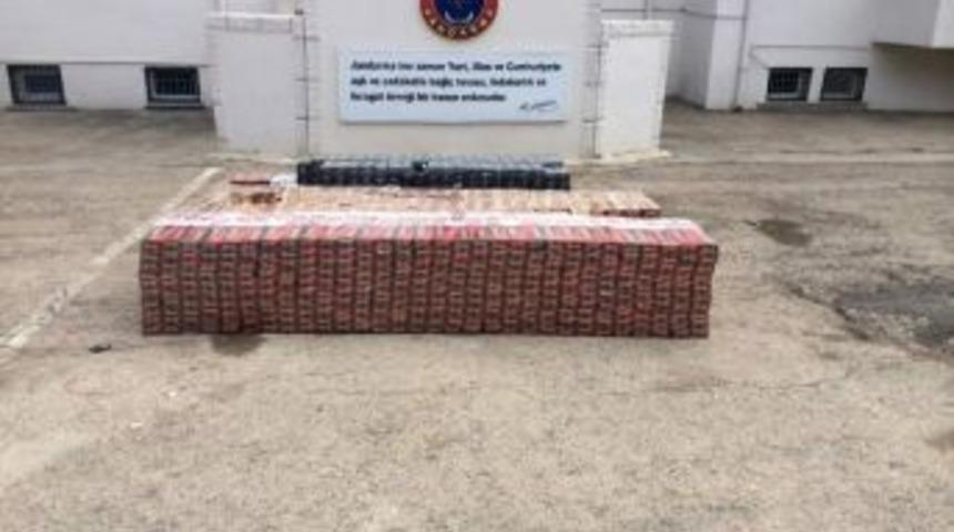 Musabeyli'de 10 Bin Paket Ka&ccedil;ak Sigara Ele Ge&ccedil;irildi