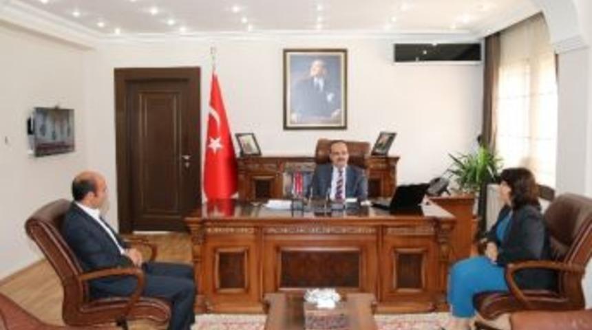 Eş Başkanlar&rsquo;dan Vali Canbolat&rsquo;a Ziyaret