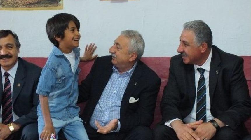 Esnaf Ve Sanatkar Konfederasyonu Genel Başkanı Paland&ouml;ken&rsquo;den Esnaf Ziyareti