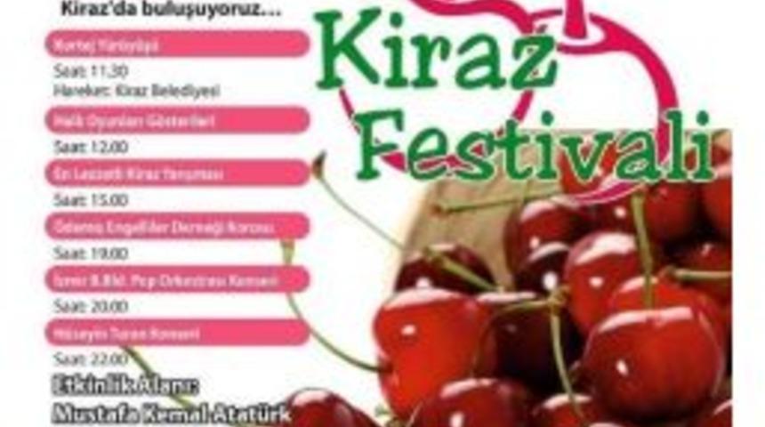 Haziran Ayı &Ouml;demiş Ve &Ccedil;evresinde Kiraz Festivaliyle Dolu