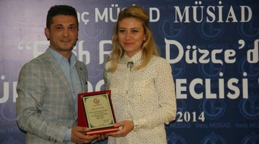 Gen&ccedil; M&uuml;siad D&uuml;zce Şubesi Dost Meclisi Yapıldı