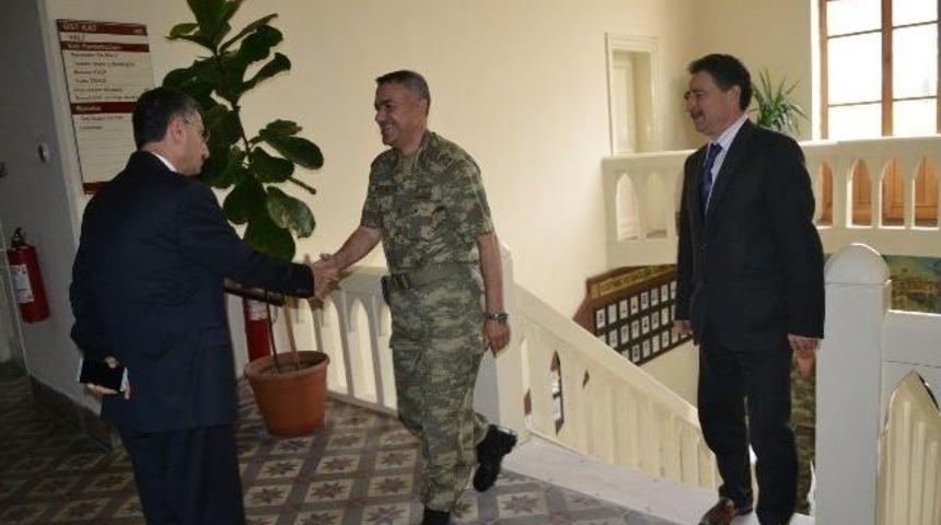 Tugay Komutanından Vali Bektaş&rsquo;a Ziyaret