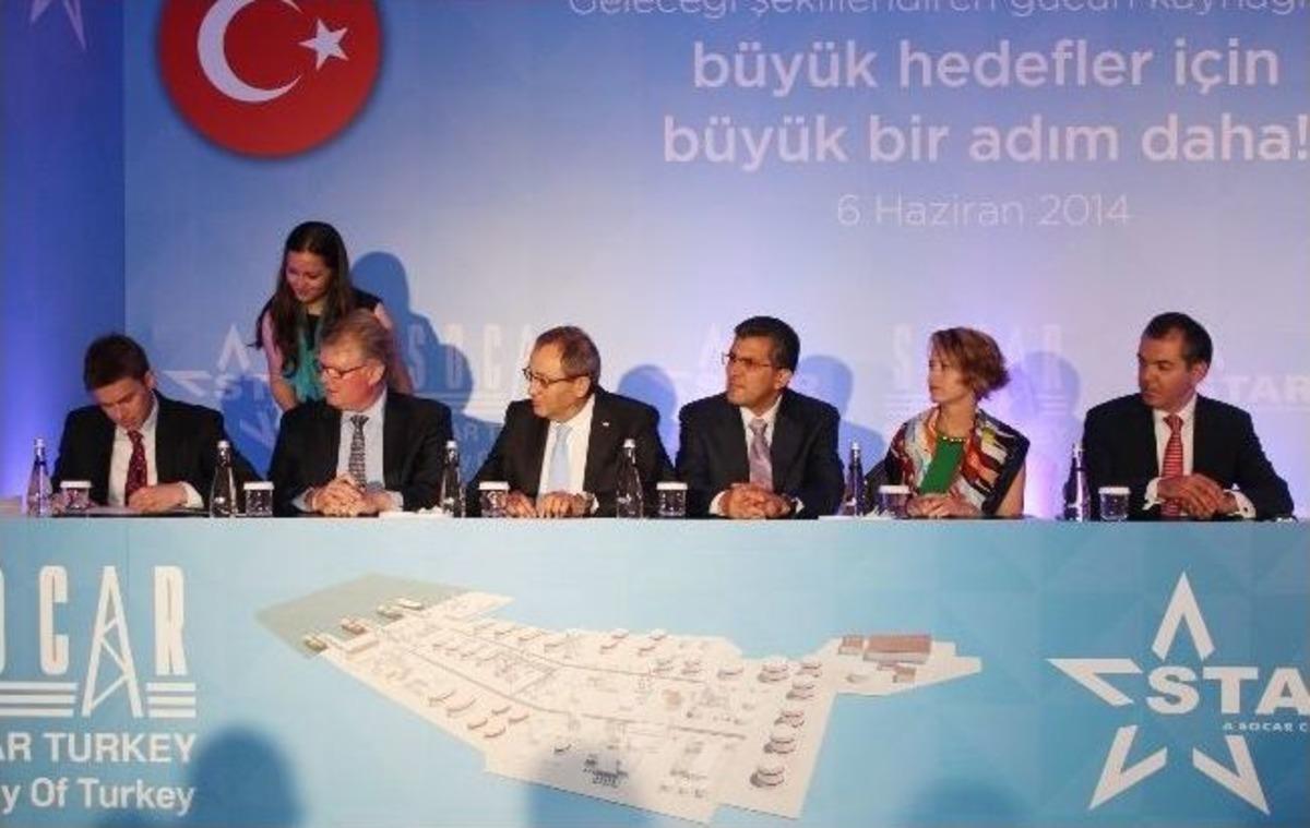 Socar T&uuml;rkiye Ege Rafinerisi'nin Finansı İ&ccedil;in İmzalar Atıldı