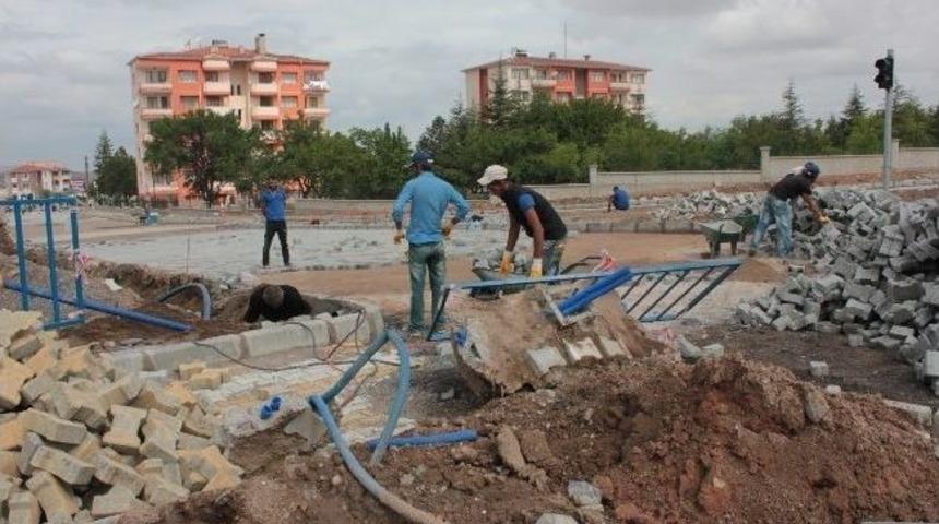 Hastane &Ccedil;evresindeki D&uuml;zenleme &Ccedil;alışmaları S&uuml;r&uuml;yor