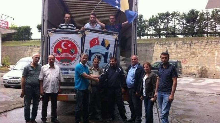 Serdivan Bosna Sancak&rsquo;dan Bosna&rsquo;ya Destek