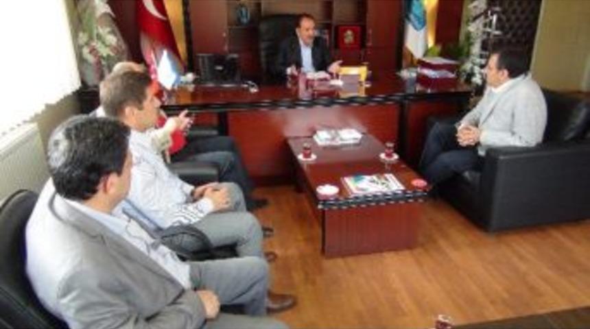 Ak Parti Heyetinden Başkan Cemal Akdemir&rsquo;e Ziyaret