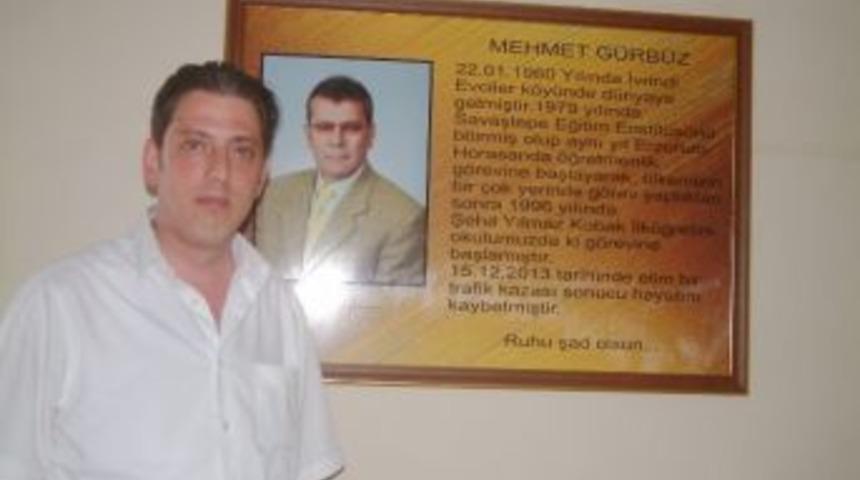 Mehmet &Ouml;ğretmenin Adı Okulunda Yaşatılacak