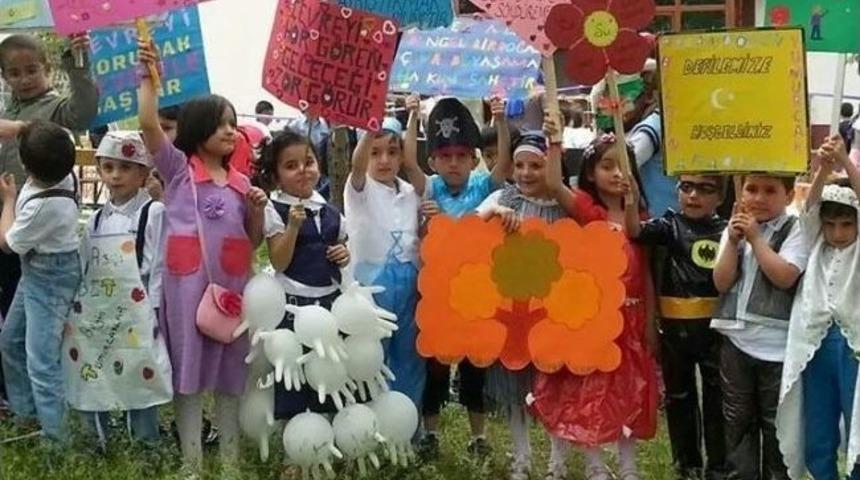 Palandöken Anaokulu Yılsonu Şenlikleri Ve 5 Haziran Çevre Günü Kutlandı