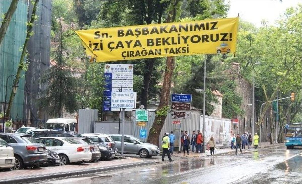 Başbakan Erdoğan, &Ccedil;aya Davet Eden Taksicileri Kırmadı