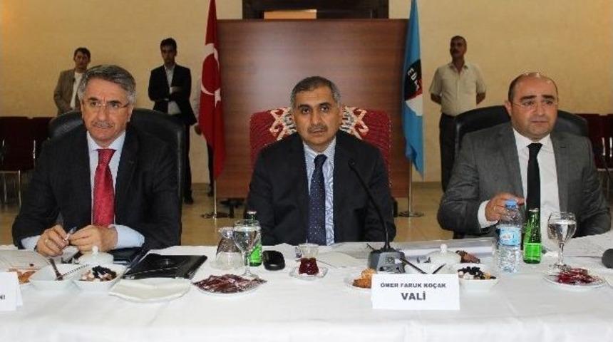 Koordinasyon Toplantısı Keban'da Yapıldı