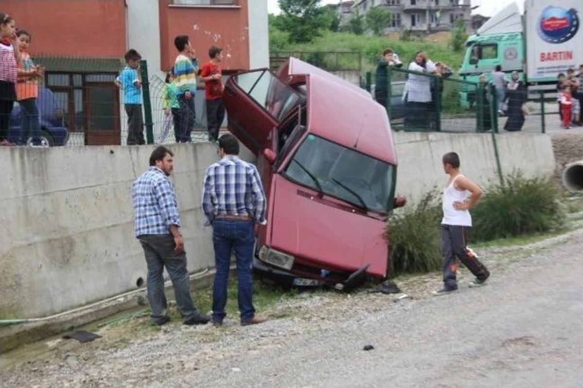 Bartın&rsquo;da Trafik Kazası: 1 Yaralı