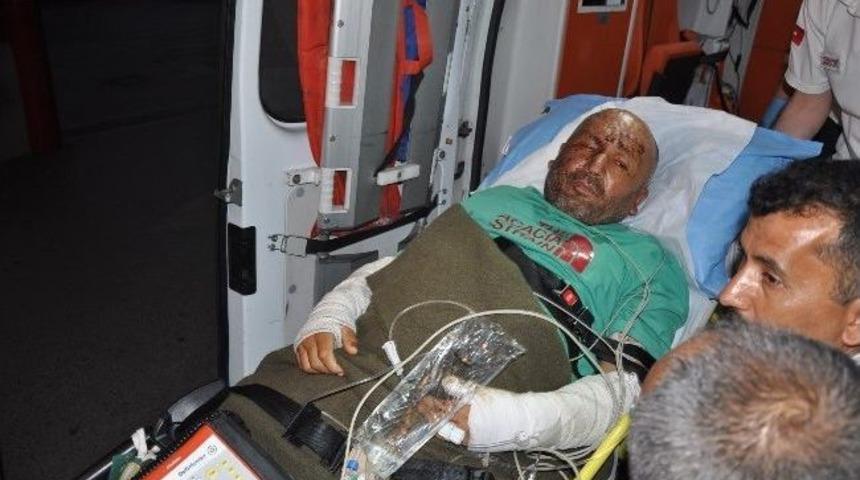 Afganistan&rsquo;da Yaralanan T&uuml;rk İş&ccedil;i İzmir&rsquo;e Getirildi