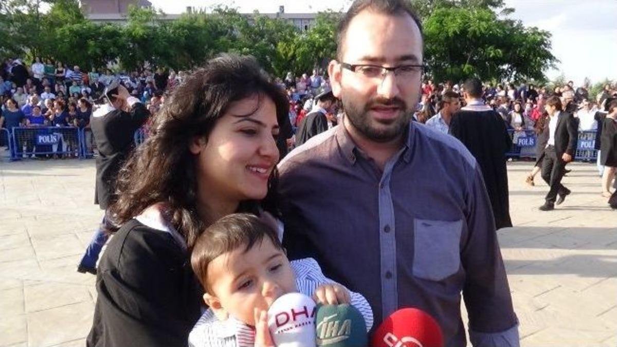 Ali İsmail Korkmaz&rsquo;ın Yengesi Kader Mezuniyet Sevinci Yaşadı