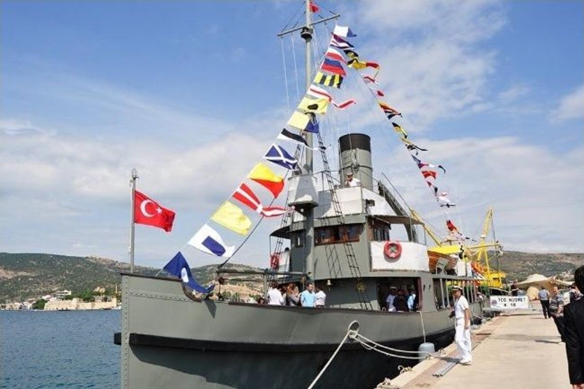 &Ccedil;anakkale Deniz Tarihi Fo&ccedil;a&rsquo;da