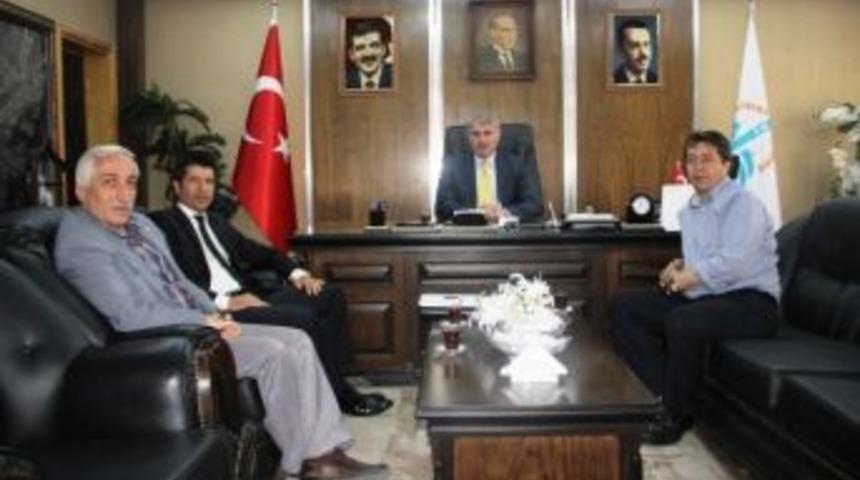 İha Heyeti Bayburt Belediye Başkanı Mete Memiş&rsquo;i Ziyaret Etti