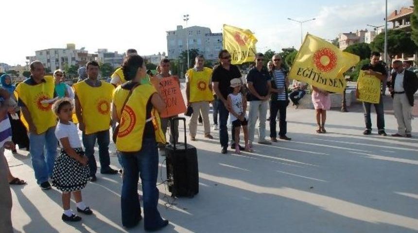 Didim Eğitim Sen Mehmet Aktaş&rsquo;ı Andı