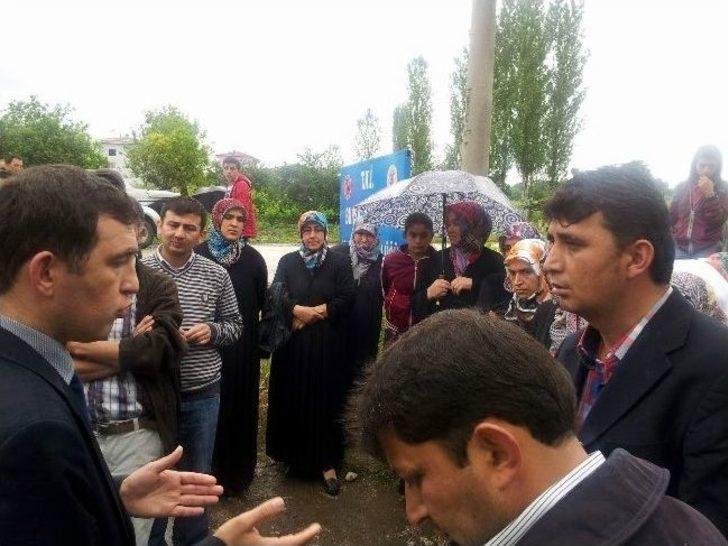 İşten Çıkarılan 13 Maden İşçisi Eylem Yaptı G2