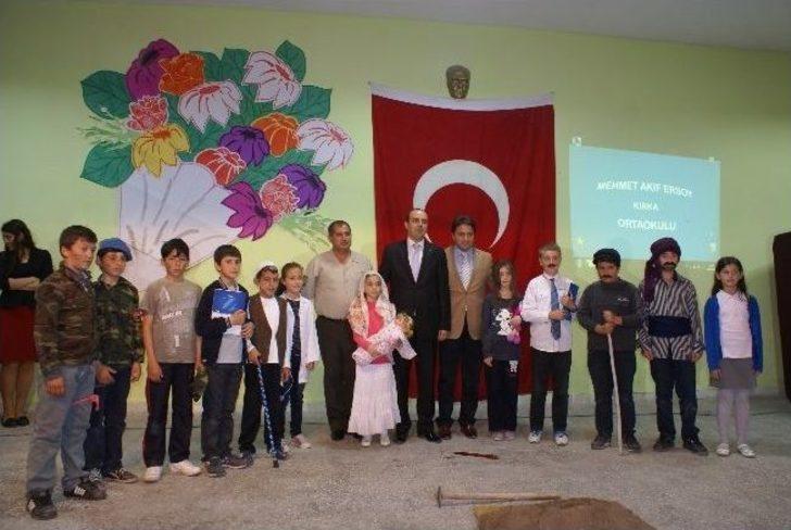 Kırka Mehmet Akif Ersoy Ortaokolu Öğrencilerin Yıl Sonu Programı G4