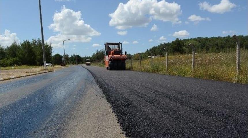 B&uuml;y&uuml;kşehir&rsquo;den Kızıllı&rsquo;ya Sıcak Asfalt