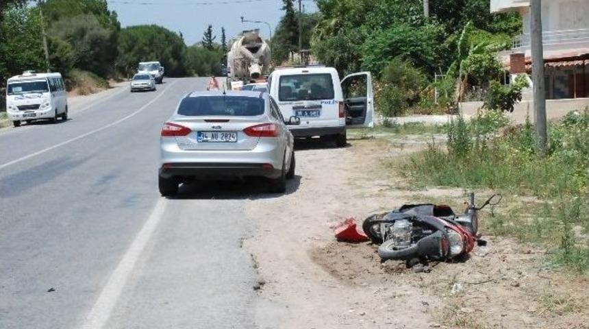 Didim-s&ouml;ke Yolunda Kaza; 1 Yaralı