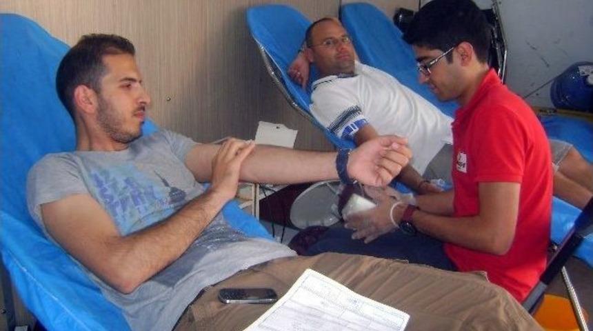 Didim&rsquo;de Kan Bağışına Yoğun İlgi