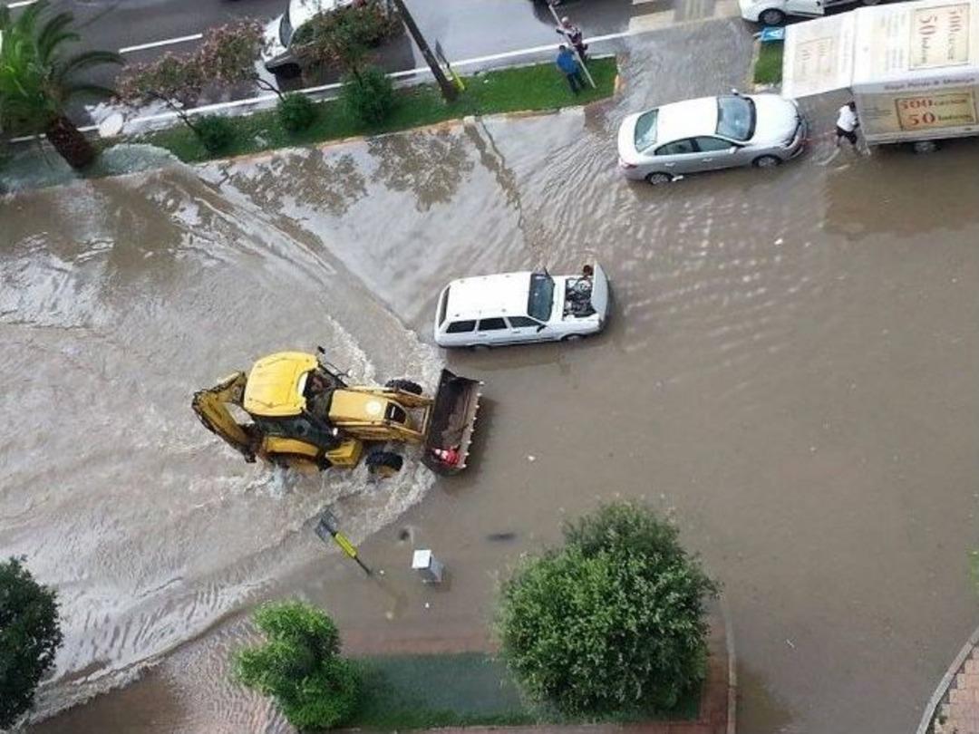 Sağanak Bu Kez Kuzey Adana'yı Vurdu