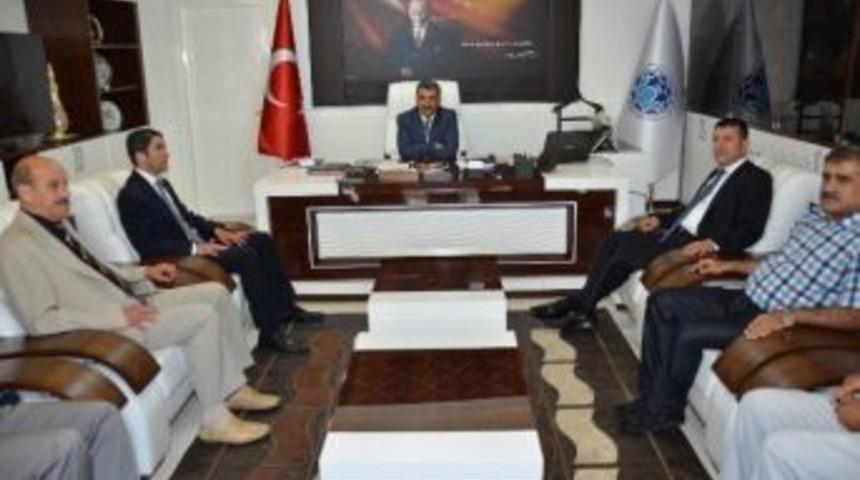 Milletvekili Veli Ağbaba, Başkan Selahattin G&uuml;rkan'ı Ziyaret Etti